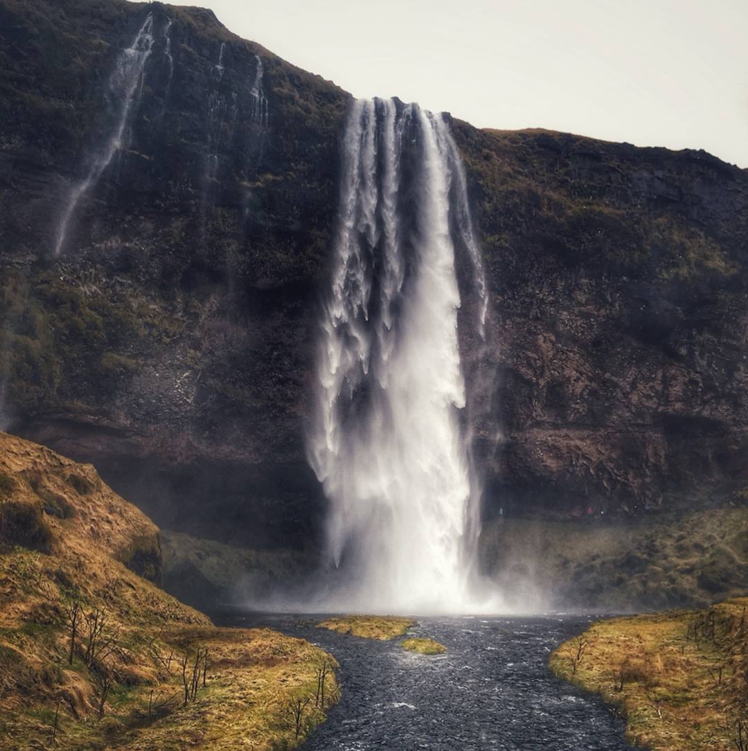 Barnafossar Waterfall Iceland Travel